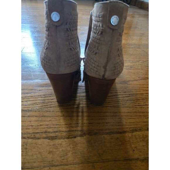 Rag & Bone Margot Perforated Suede Ankle Women's EU 40 Heeled Zipper Boots - Picture 3 of 8